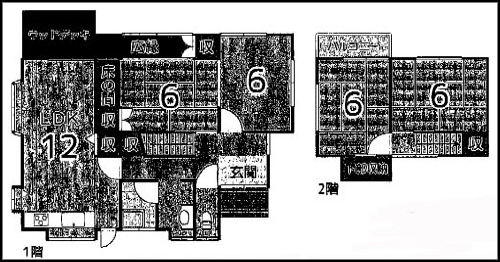 岡山市東部　構造：木造土地面積:194.38平米 ( 58.79坪 )　建物面積:88.59平米 ( 26.79坪 )　