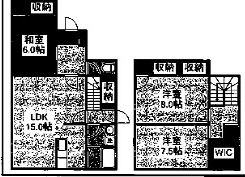 岡山市東部　構造：木造　2階土地面積:170.64平米 ( 51.61坪 )　建物面積:105.42平米 ( 31.88坪 )　